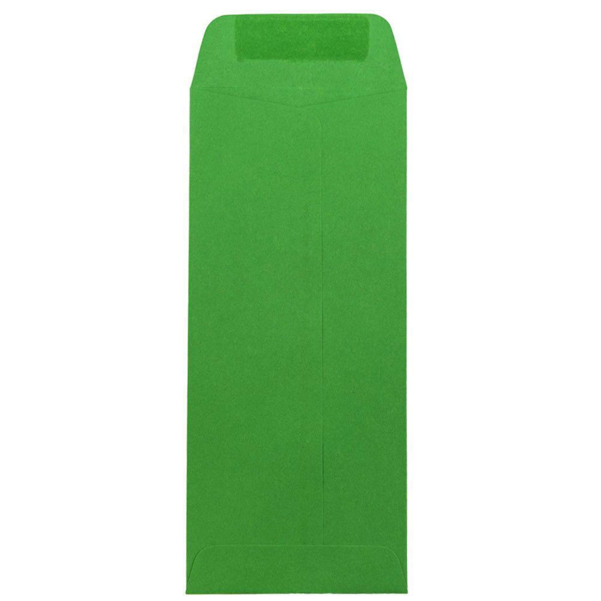 JAM Paper #10 Brite Hue Christmas Green Policy Business Premium Envelopes, 25ct.